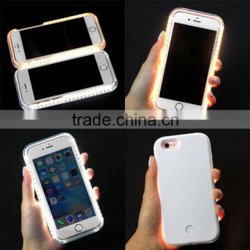 3d Printer Manufacturer China High Quality LED Lumee pc Phone Case for Iphone 6s 7 for Huawei P9 for Iphone 7 for Samsung S7