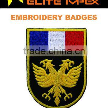 top quality embroidary iron on patch