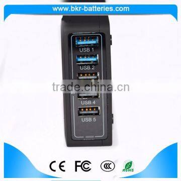 PC+ABS material mobile wall charger phone charger with full protections