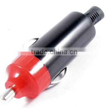 black red car cigarette lighter plug