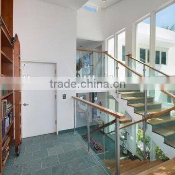 Competitive price stainless steel glass balustrade for stair railing