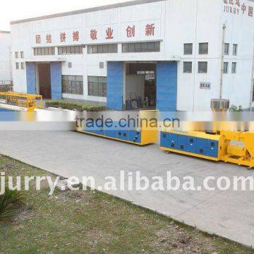 PVC window profile extrusion line