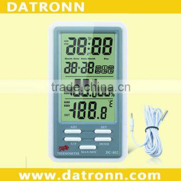 DC802 temp and humidity display meter