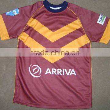 Sublimation rugby training jersey