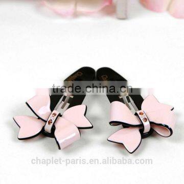 new design jewelry bowknot hairpins