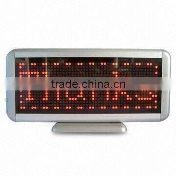 New Red Programmable LED Sign Message Scrolling car led digital display boards