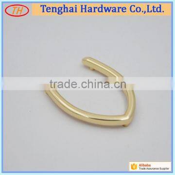 New Arrival Light Gold Metal Simple Bag Decoration Accessory for Briefcase photo-2