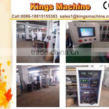 High Speed 3 Color Rotogravure Printing Machine Low Prices(Kings Brand)