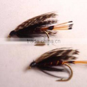 Teal and claret (Wet trout Fly)