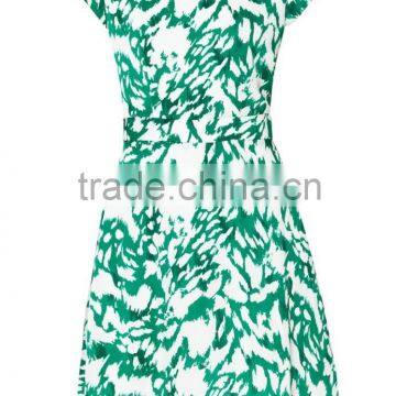 KS149 Leafy Mini Dress | Marisara