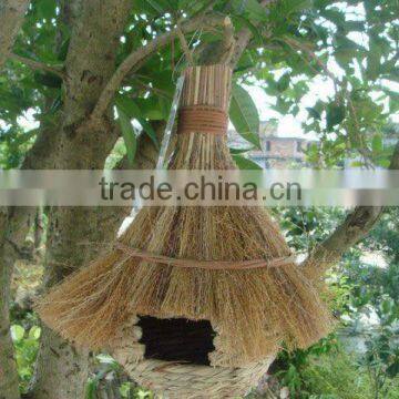 outdoor grass bird house