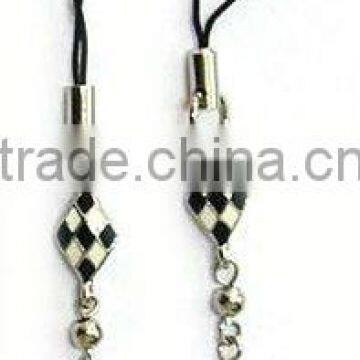 personalized pearl couple mobile phone strap for couple,various designs and good factory OEM service