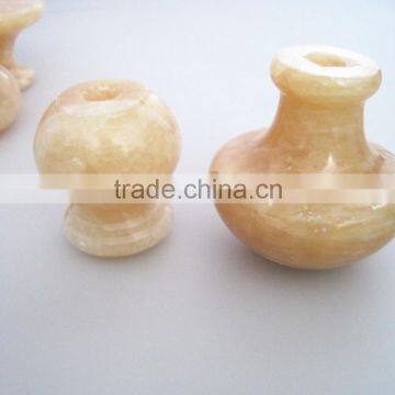 Eco-friendly Natural Yellow Jade Home Furniture Handles and Knobs photo-4