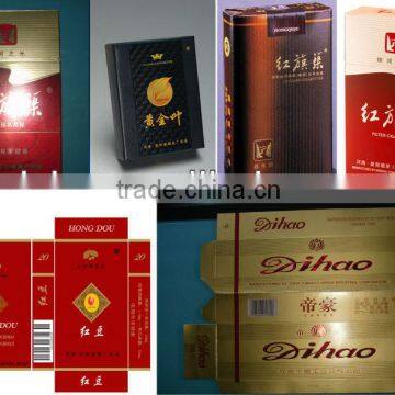 Card Paper for cigarette box packing aluminum foil paper