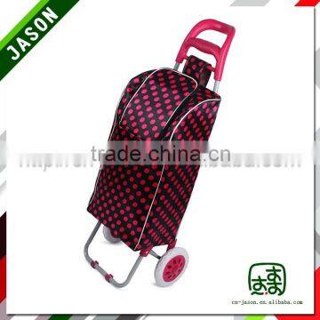 Pooyo satin shopping trolley cooler bag A2F-01