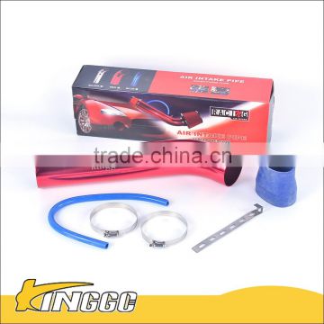 2016 new arrival red/blue short ram aluminum air filter intake pipe