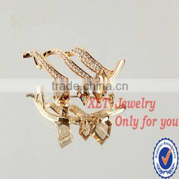 New Arrival Fashionable Simplicity Shining Star Crystal Brooch