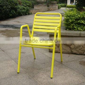 Cafe coffee cheap outdoor metal table and chair