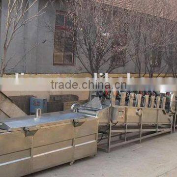 Horlion Potato French Fries Machine, washing peeling cutting weighing packing Production Line