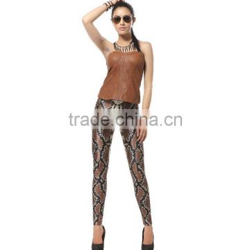 wholesale fashion adult ladies camouflage spandex animal print leggings