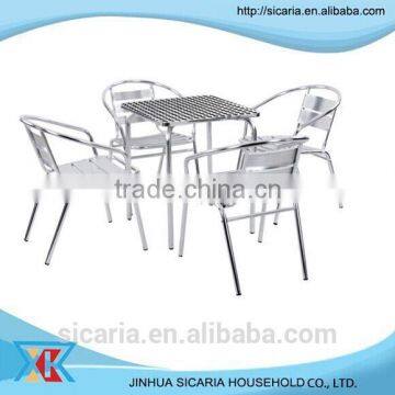 Stainless Steel Dining Room Furniture Made in China photo-4