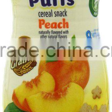 Gerber Graduates Puffs Peach 1.48-Ounce (Pack of 6)