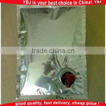 plastic 220 liters aseptic bag size is 98*155cm bag in box