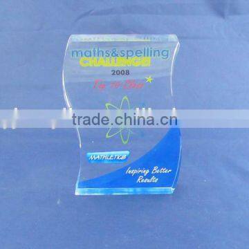 Customized Clear acrylic award blank