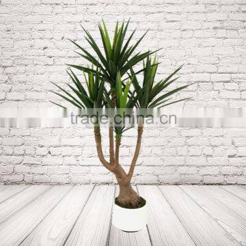 Potted Artificial Sword leaves Plants, Fake Decorative Yucca