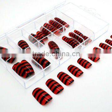 Design French Acrylic Nail Tips X 100 HN419