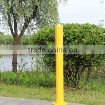 Safty Yellow Powder Coated Removale Bollard Factory