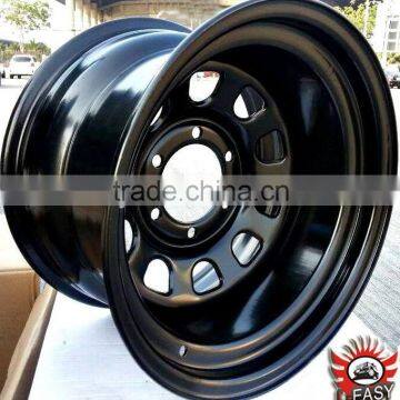 steel chrome trailer wheel rims 16x14 with top quality