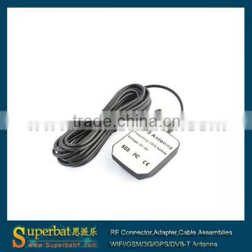 GPS Active Antenna MCX Plug connector 2M/3M/5M active gps antenna