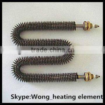 2kw Steel Spiral Fin Electric Heater Parts Heating Tube