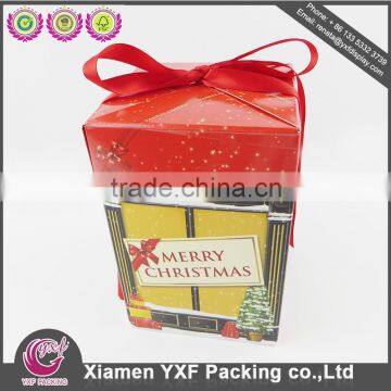 Custom design printing gift packaging box , colorful printed paper box, color box