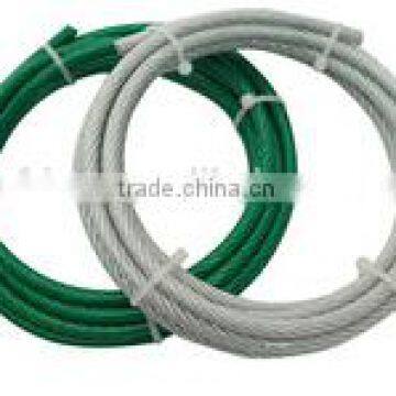 5.0-6.0mm plastic coated steel cable