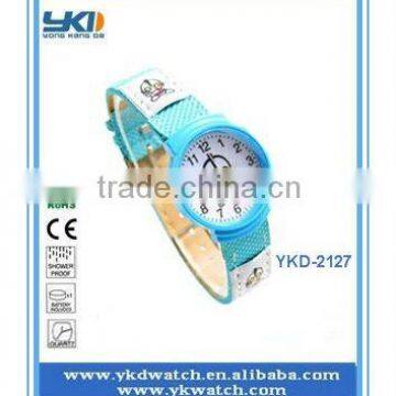 promtional cheap children watches with carton on the dail