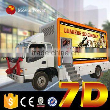 Can move everywhere 6dof 5d 6d 7d 9d 12d mobile cinema or truck