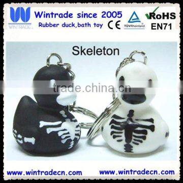 Plastic skeleton duck toy