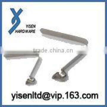 I Style 316 Stainless Drawn Head Single End Straight Spring Leg