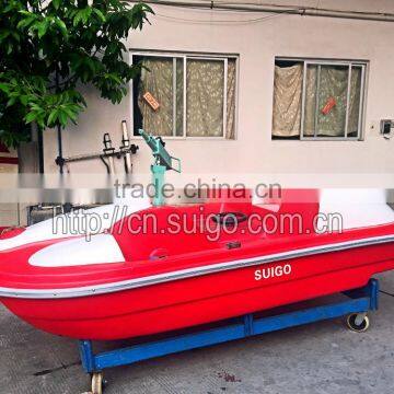 Fiberglass pedal boat/Leisure boat/FRP boat/2colorful pedal boat