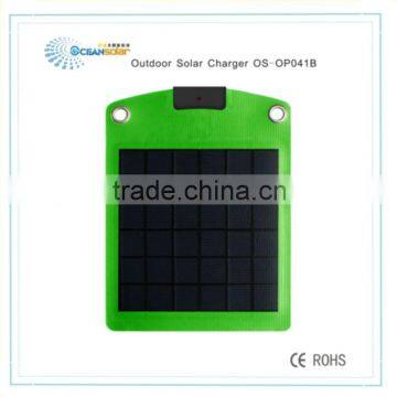 portable convinent 4W OS-OP041B outdoor solar charger for digital devices