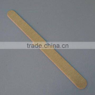 ZJC-053 127mm Green color single side wooden emery board hotel hotel nail file