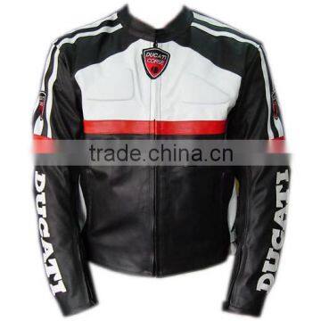 Motorbike Leather Jacket TRI-157