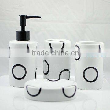 4pcs ceramic bath sets