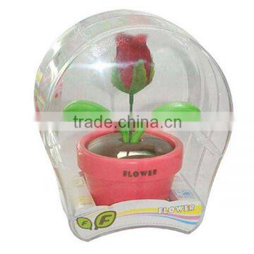 Solar Powered Dancing Flower for Home Decoration