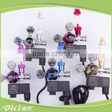 Factory directly provide colorful cheap DICI pressure gauge co2