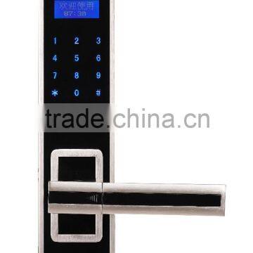 Combination electronic hotel RF card lock