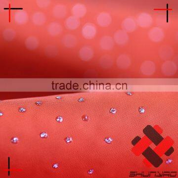 240T Polyester Pongee Fabric With Silver Rubber Patch for Kids Wear photo-4