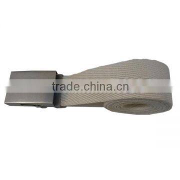 Milky Color Mens Woven Belt photo-2